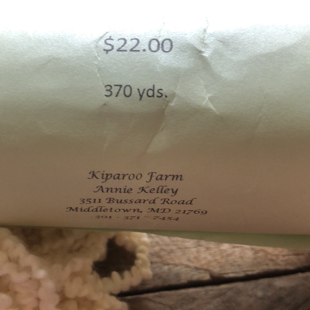 Kiparoo Farm Celtic Cotton yarn - Picture 4 of 5